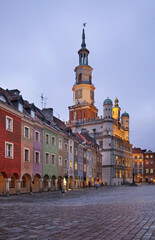 Fototapeta na wymiar Townhouse at Old Market square (Stary Rynek) in Poznan. Poland