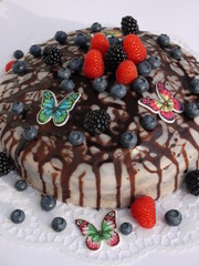 Schmetterling-Torte