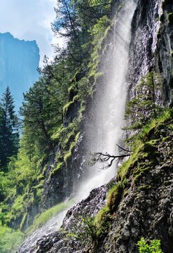 Reichenbachfall, Meiringen, Berner Oberland, Schweiz