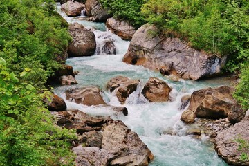Reichenbach, Meiringen, Berner Oberland, Schweiz