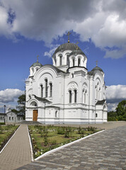 Holy Cross Cathedral in Convent of Saint Euphrosyne. Polotsk. Belarus
