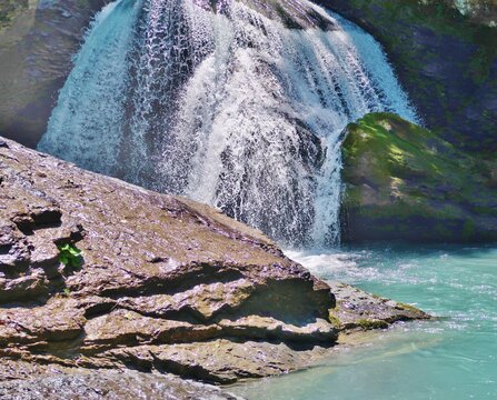 Reichenbachfall, Meiringen, Berner Oberland, Schweiz