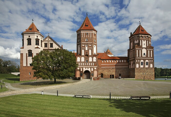 Castle in Mir. Belarus