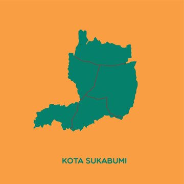 Map Of Kota Sukabumi