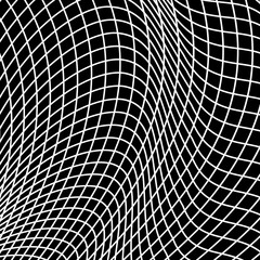 Vector abstract lines pattern. Waves background
