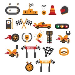 racing themed vectors