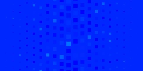 Light BLUE vector layout with lines, rectangles. Modern design with rectangles in abstract style. Pattern for business booklets, leaflets