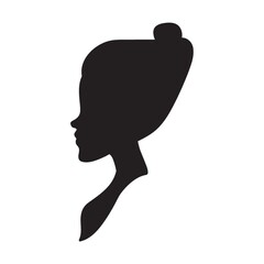 silhouette of a woman