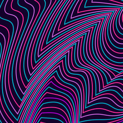 Vector abstract waves lines background