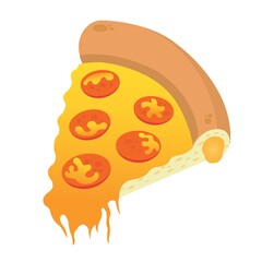 pepperoni pizza slice