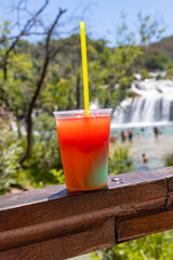 Krka Waterfalls Slushy Croatia