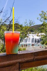 Krka Waterfalls Slushy Croatia