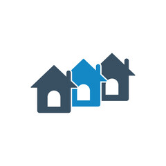 Apartment building icon
