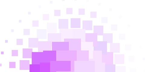 Light Purple vector texture in rectangular style. Colorful illustration with gradient rectangles and squares. Pattern for commercials, ads.