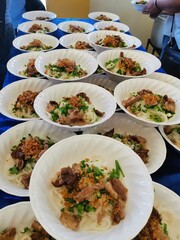 thai food spicy chicken curry