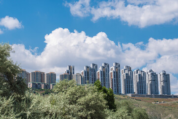  High Rise Residential Areas With Rural View