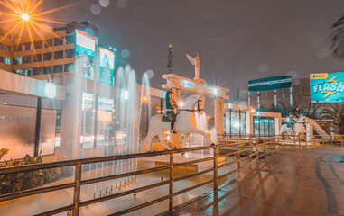 PAISAJE NOCTURNO DE TRUJILLO