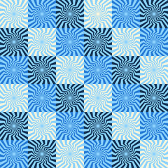 geometric forms background with distortion effect