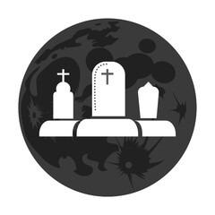 Obraz premium graveyard