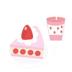 いちごのショートケーキ