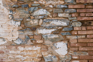 historic brick wall background texture