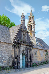 Fototapeta na wymiar Daoulas. Chapelle Sainte-Anne. Finistère. Bretagne 