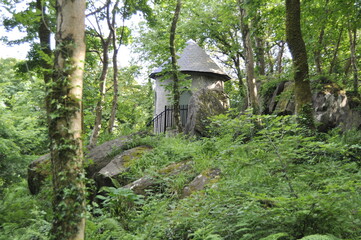 Summer house in Derrynane national historic park, Ireland