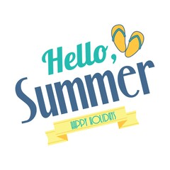 hello summer poster
