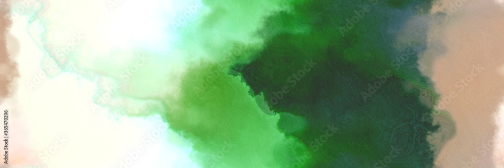 Poster abstract watercolor background with watercolor paint style with light gray, beige and dark slate gra