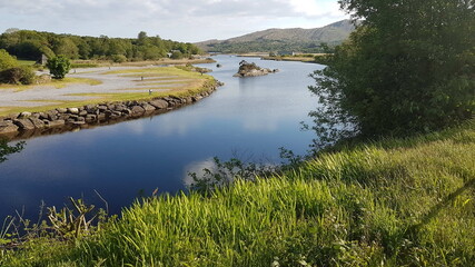 A view of Sneem river, Ireland