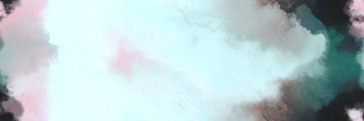 Obraz premium abstract watercolor background with watercolor paint style with lavender, dark slate gray and blue chill colors and space for text or image