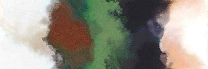 abstract watercolor background with watercolor paint style with antique white, dark slate gray and dim gray colors. can be used as web banner or background