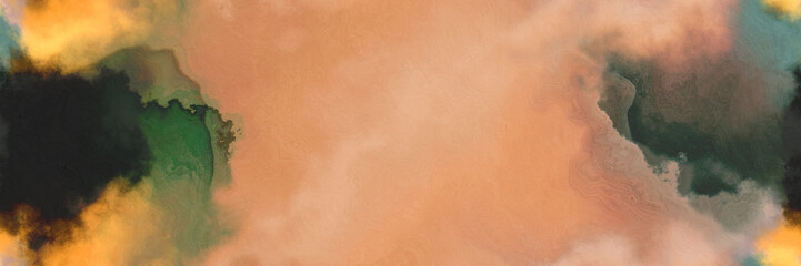 abstract watercolor background with watercolor paint style with dark salmon, dark slate gray and pastel brown colors
