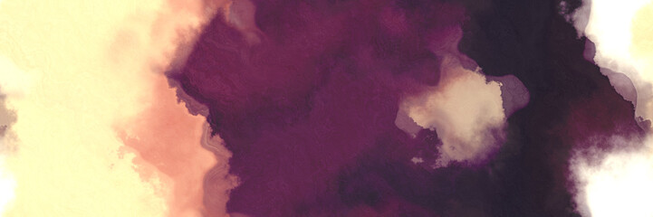 abstract watercolor background with watercolor paint style with old mauve, wheat and very dark magenta colors and space for text or image