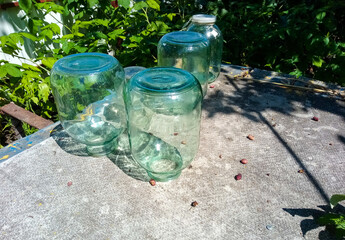 water pouring into glass