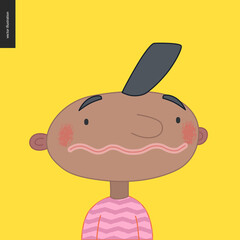 Bright characters portraits