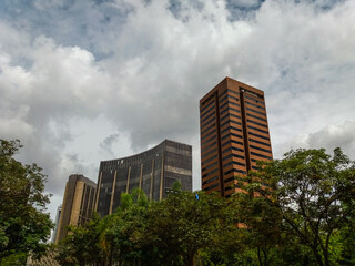 Obraz premium Traditional building in the city center of Belo Horizonte. 
