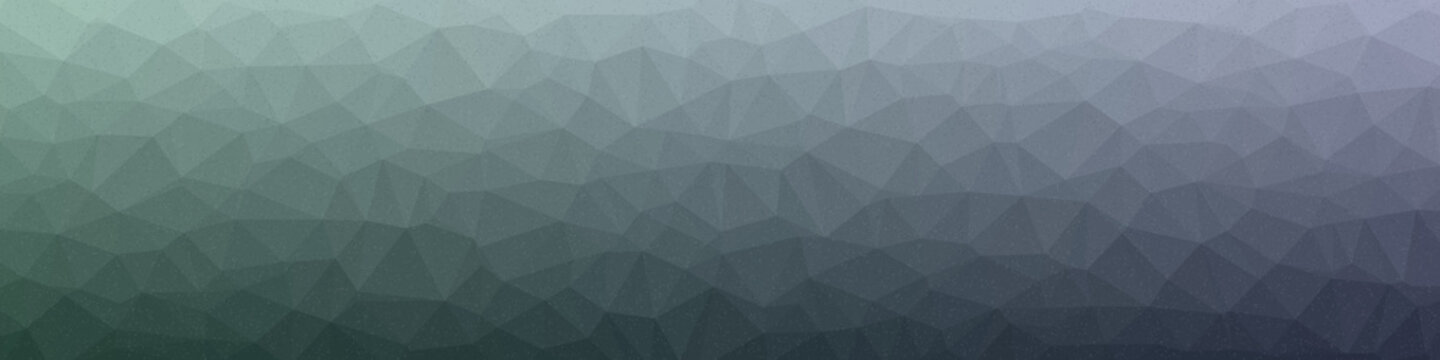 Viridian color Abstract color Low-Polygones Generative Art background illustration