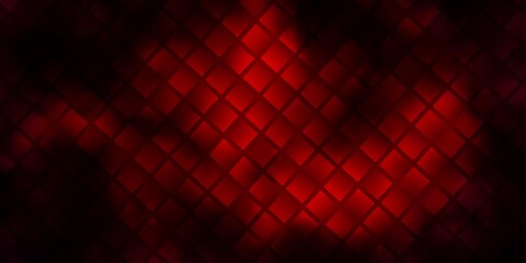 Fototapeta premium Dark Pink vector background with rectangles.