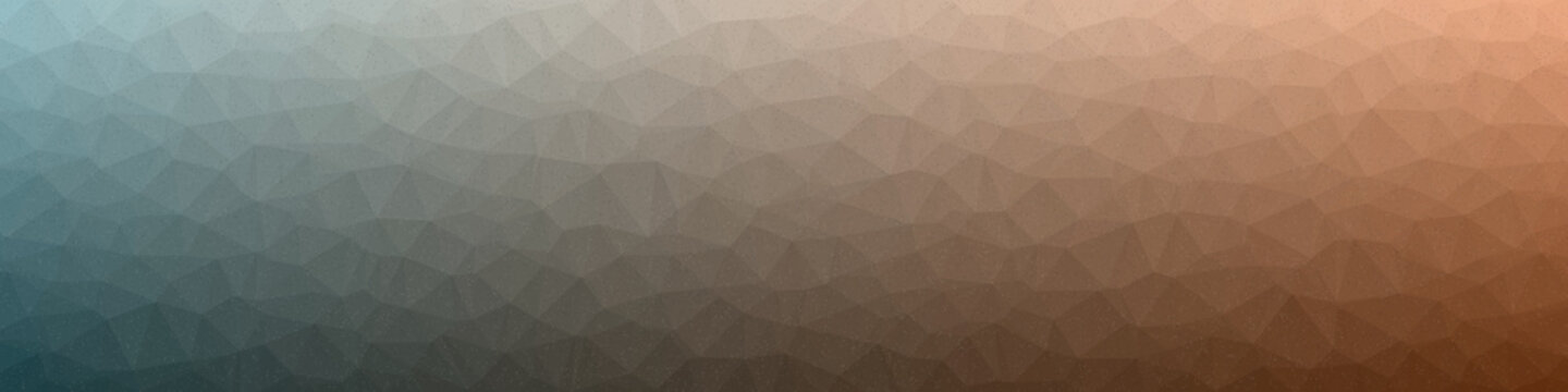 Cyan Blue color Abstract color Low-Polygones Generative Art background illustration