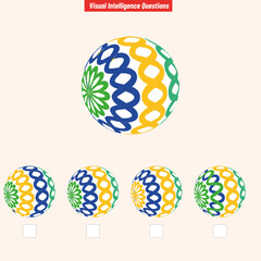 Visual Intelligence Questions. Find the same. IQ Test