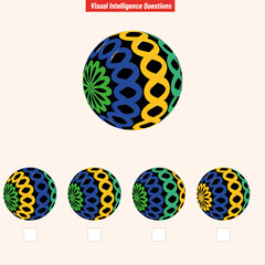 Visual Intelligence Questions. Find the same. IQ Test