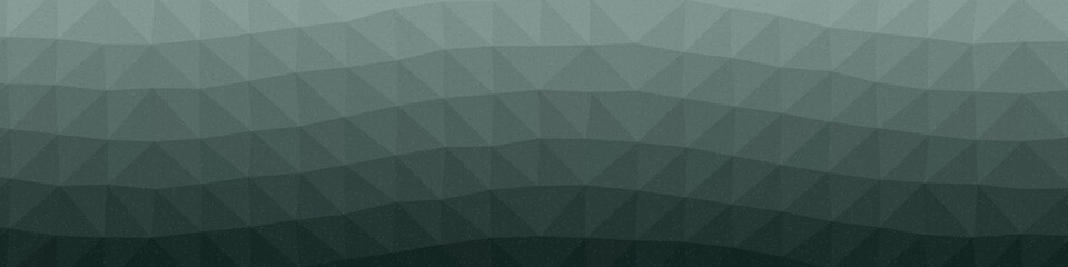 Obraz premium Deep Teal color Abstract color Low-Polygones Generative Art background illustration