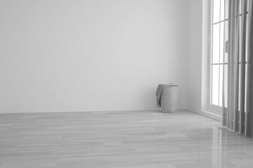 Modern interior design. 3D illustration