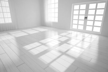 Modern interior design. 3D illustration