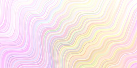 Light Multicolor vector backdrop with wry lines.