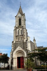 Fototapeta na wymiar Église Notre-Dame du Bon Secours à La Bernerie-en-Retz.