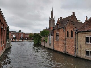momentos por las calles de  Brujas y Bruselas
