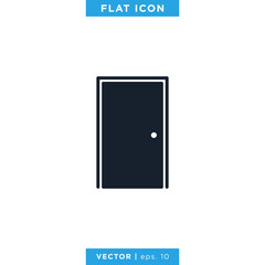 Door Icon Vector Design Template