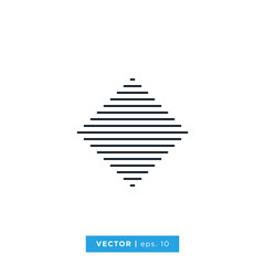 Fototapeta premium Modern Abstract Geometric Line Vector Design Template